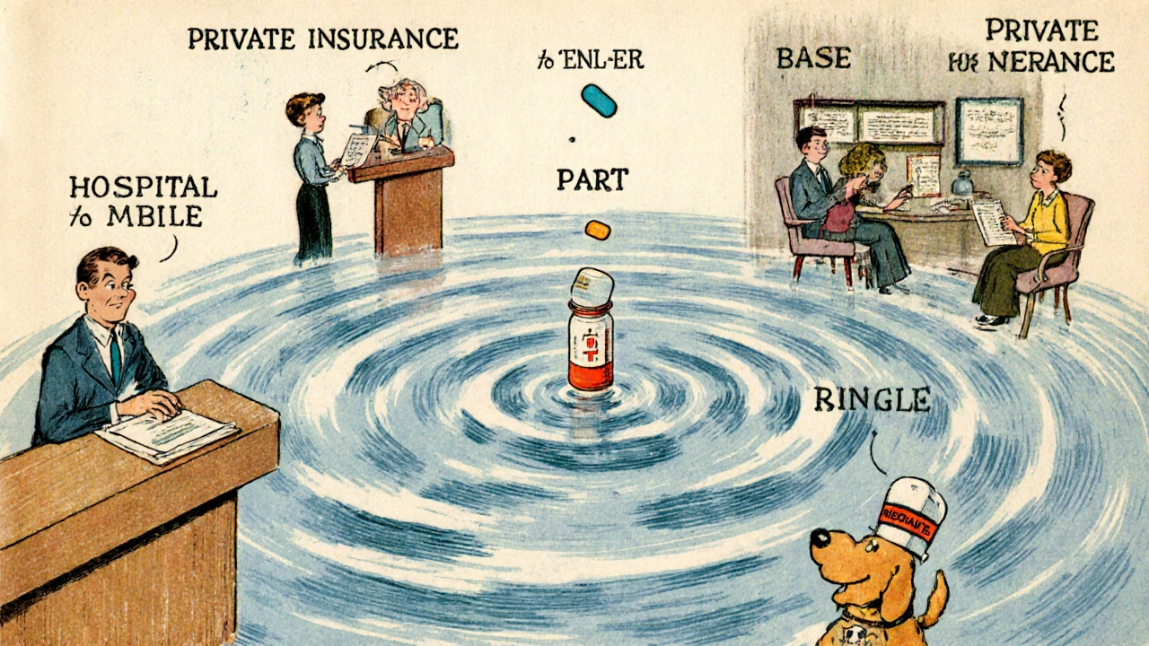 Ripple effect from a discounted pill spreading to hospitals, insurers, and families.