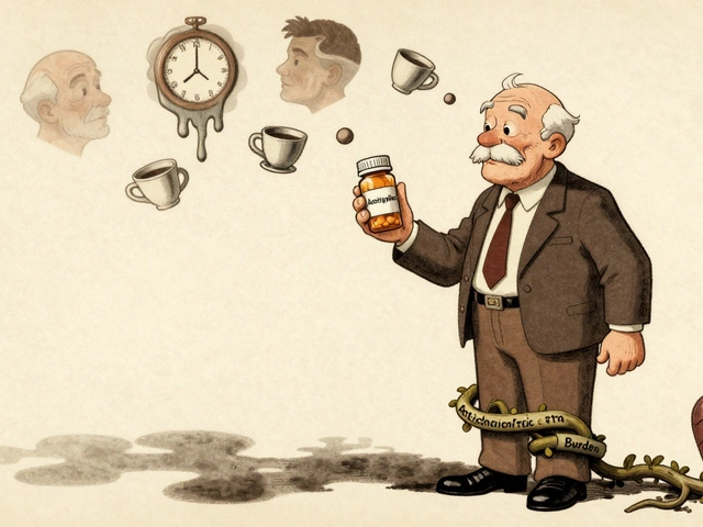 Anticholinergic Burden with Tricyclic Antidepressants: Cognitive and Cardiac Risks