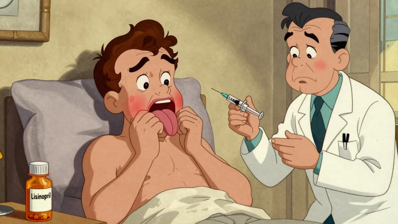 ACE Inhibitor Angioedema: How to Spot Swelling from a Drug Reaction