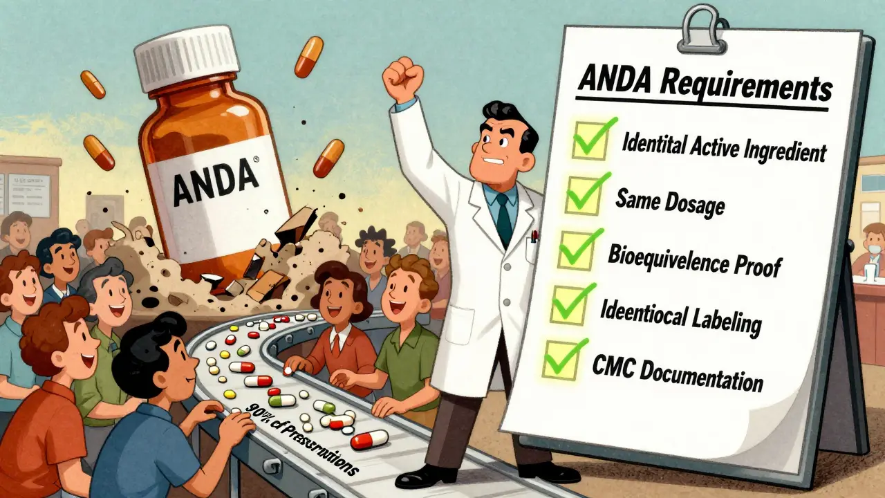 ANDA Process: Legal Requirements for Generic Drug Approval in the U.S.
