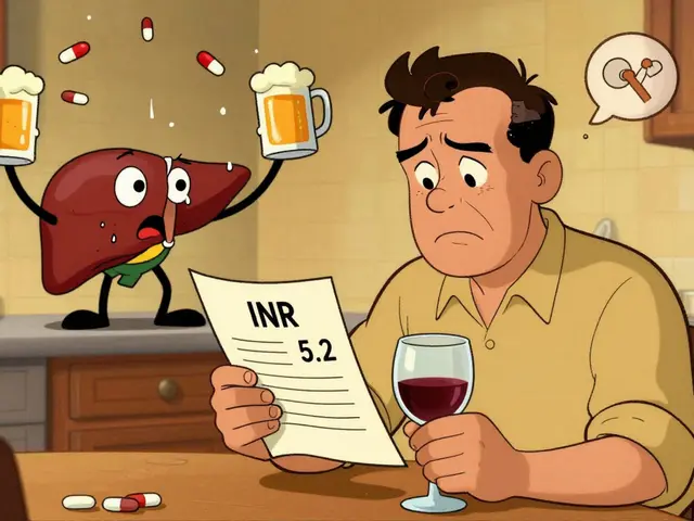 Alcohol and Blood Thinners: Understanding Bleeding Risk and INR Fluctuations