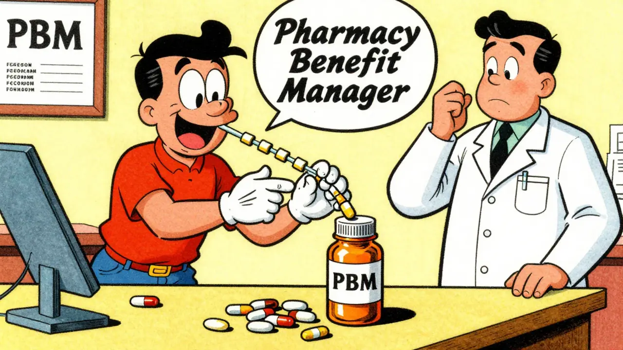 PBM taking fees from generic drug costs