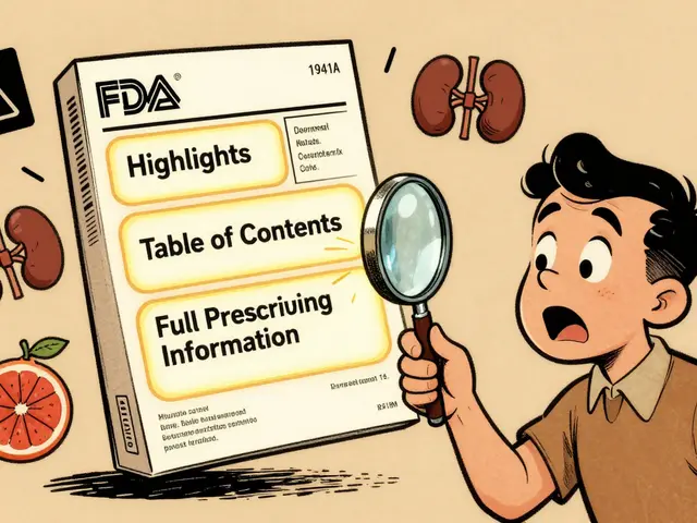How to Read FDA Drug Labels: Understanding Key Information Sections