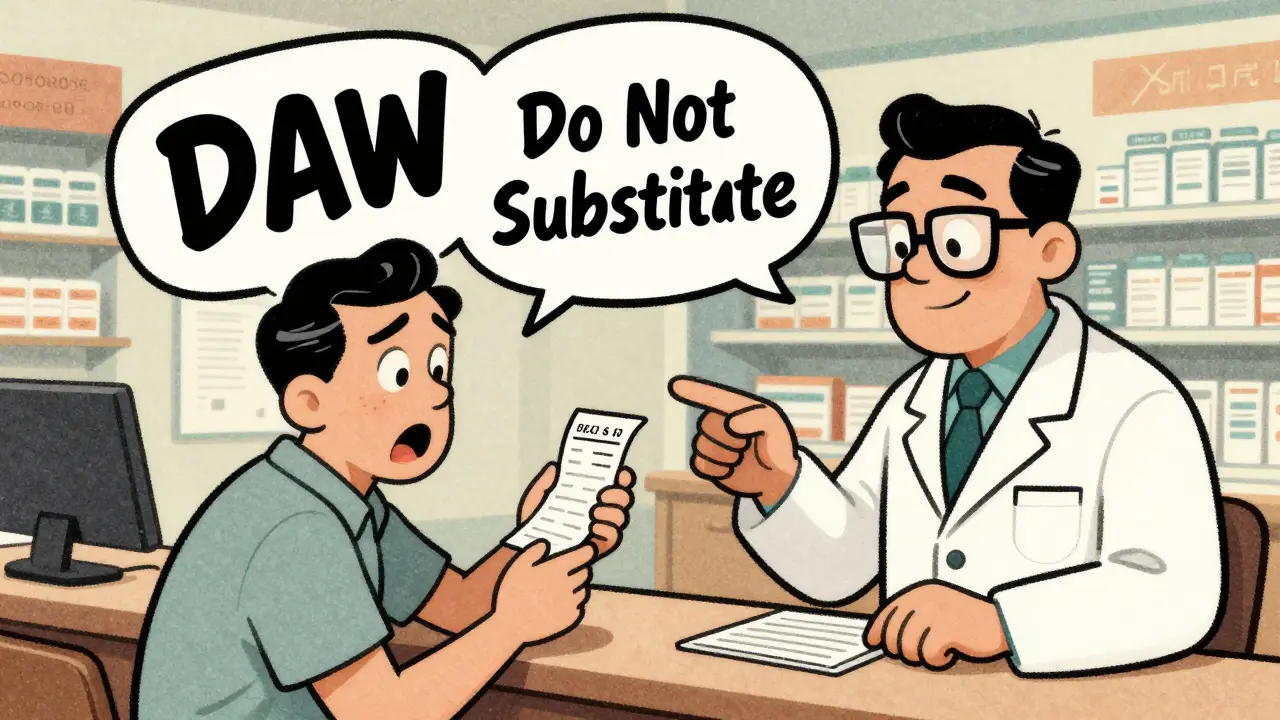 What Does 'Do Not Substitute' Mean on a Prescription? Brand vs Generic Drugs